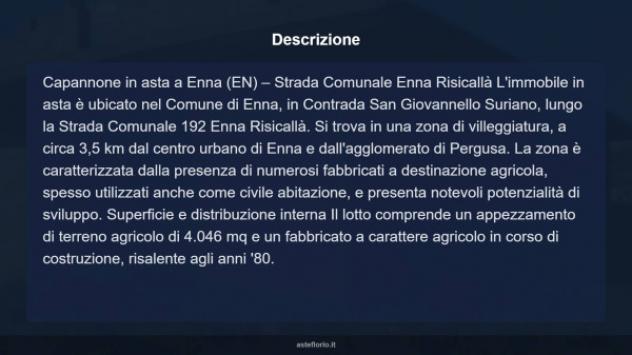 Immobile in asta di 4223 m² in vendita a Enna - Foto 8