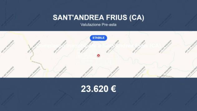 Immobile in asta di 150 m² in vendita a Sant'Andrea Frius