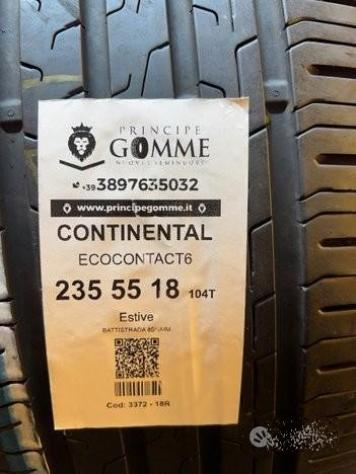 2 gomme 235 55 18 continental a3372 - Foto 2