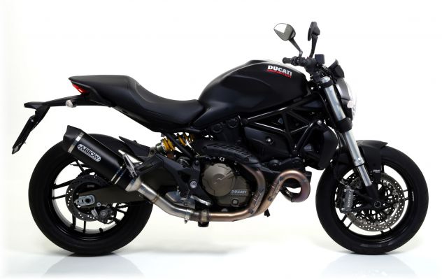 Terminale di scarico Arrow per Ducati Monster 821 1100 Racetech