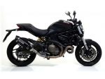 Terminale di scarico Arrow per Ducati Monster 821 1100 Racetech
