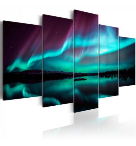 Quadro Con I Fulmini Cm. 100X50 E 200X100 - ARREDALACASA