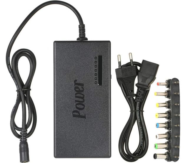 Alimentatore Universale Notebook 100W Carica batterie Universale PC 8 Adattatori - Foto 2