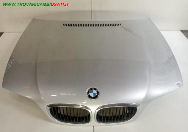 COFANO ANT. ARGENTO MET CABRIO / COUPE 03  999-U1310083 Carrozzeria  Lamierati esterni  Cofano  Cofano ant. BMW - SERIE 3 E46 CABRIO 2003  2007, BMW -