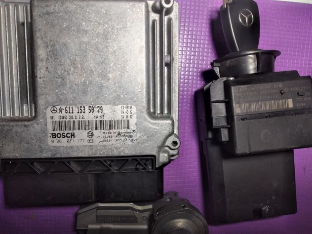 Kit accensione Ecu Mercedes Vito 2.2 Cdi 0281011177 A6111535079 MERCEDES VITO 2