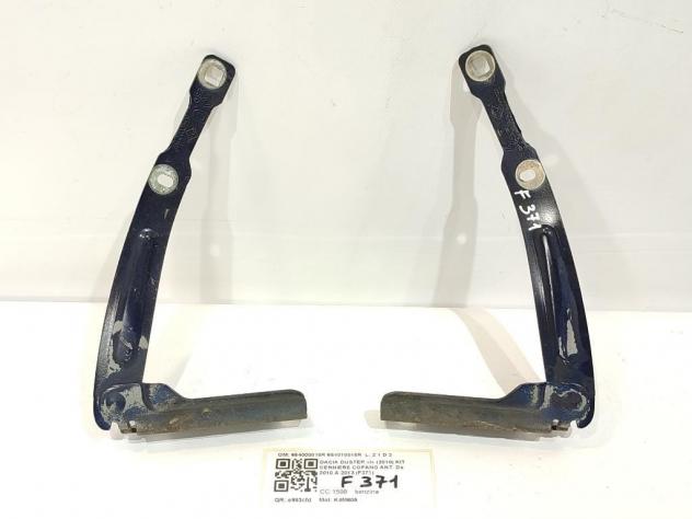 CERNIERE COFANO ANTERIORE DX E SX DACIA Duster 1° Serie 654000015R 654010015R K4M606 (1017) - Foto 2