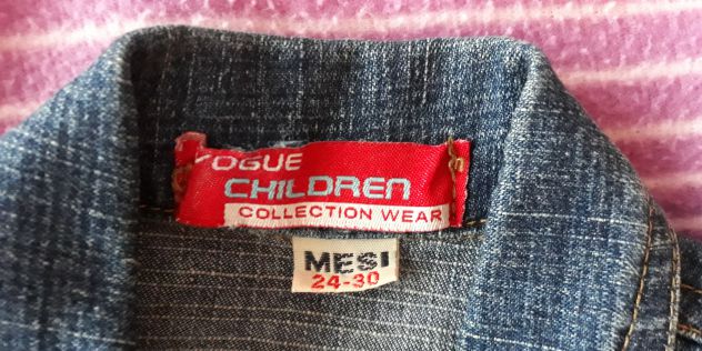 Giacca jeans taglia 24/30 mesi - Foto 3