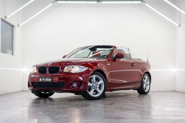 BMW Serie 1 Bmw 118 i 143cv Cabrio Attiva *Restyling*Sedili riscaldati*Interni Pelle "boston"/korall-rot*Frangivento*PDC*