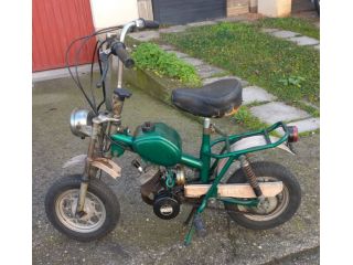 Mini bike Omar Tanga anni 70