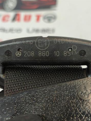 CINTURA DI SICUREZZA ANTERIORE DESTRA MERCEDES CLK Coupé W208 2088601085 111944 (9702) - Foto 3