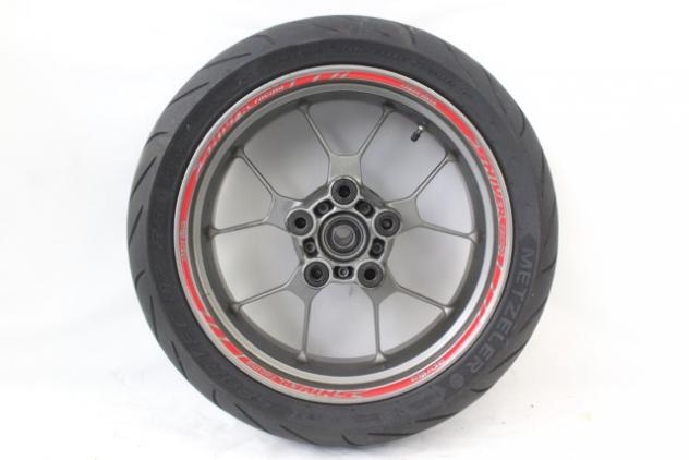 APRILIA SHIVER 750 854792 CHERCHIO RUOTA POSTERIORE 08 - 10 REAR WHEEL PICCOLI STRISCI - Foto 4