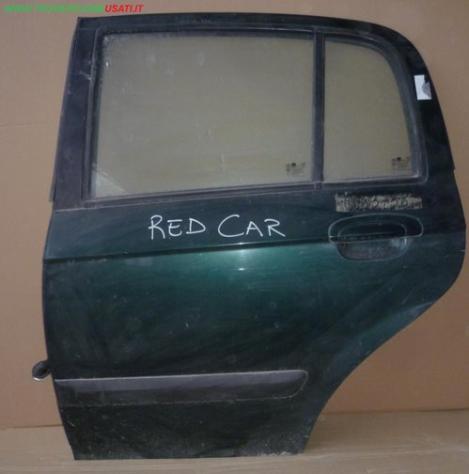 PORTA POST.S. VERDE SCURO MET. C/ALZ. E SERR. (Ex U03756)  Carrozzeria  Lamierati esterni  Porte  Porta post. sx. HYUNDAI - GETZ - 01-07-2002 - 01-10-