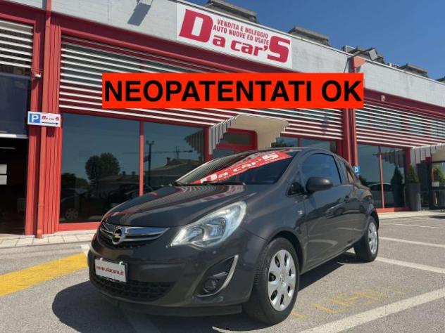 Opel Corsa 3p 1.2 Edition (elective) Gpl-tech 85cv, NEOPATENTATI OK!