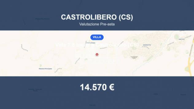 Immobile in asta di 857 m² in vendita a Castrolibero