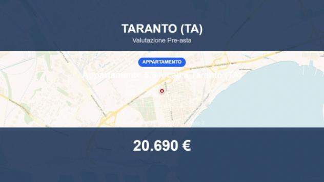 Immobile in asta di 87 m² in vendita a Taranto