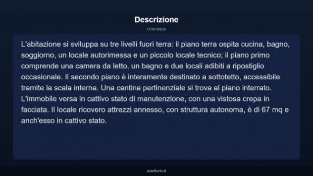 Immobile in asta di 236 m² con più di 5 locali e box auto in vendita a Ziano Piacentino - Foto 16