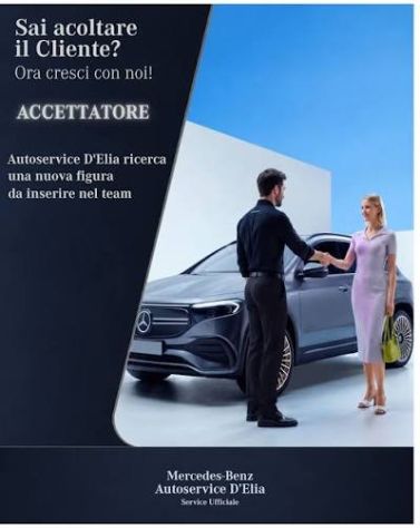 Accettatore / Service Advisor Mercedes-Benz – Autovetture