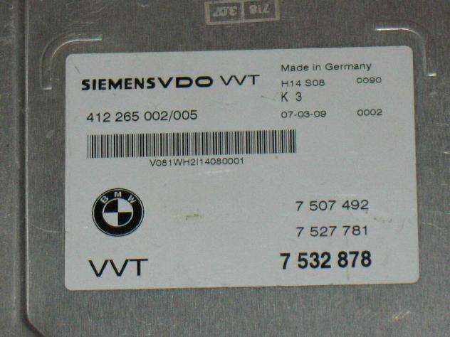 41226500200 ECU BMW VVT X3 X5 3.0 41226500200 7507492 7527781 7532878 - Foto 2