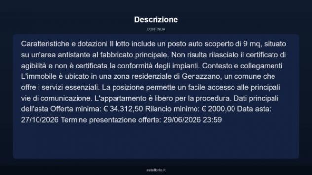 Immobile in asta di 53 m² in vendita a Genazzano - Foto 10