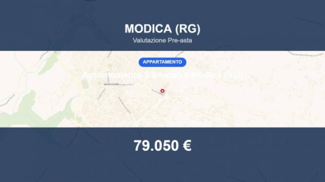 Immobile in asta di 132 m² in vendita a Modica