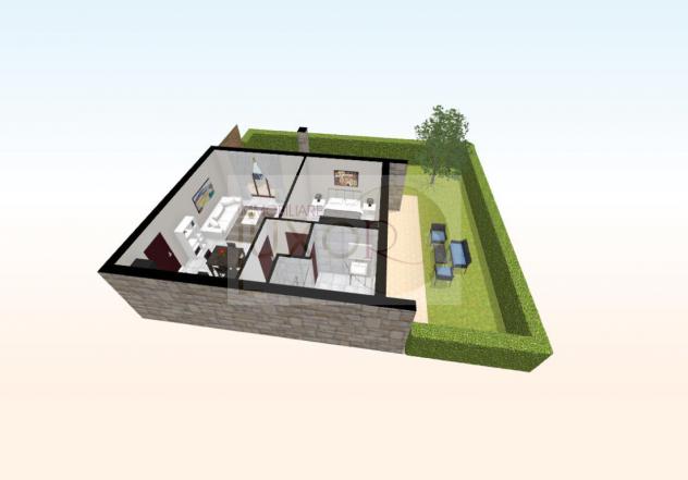 Appartamento di due locali con servizi e giardino privato a Viganò - Foto 20