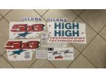 Gilera 503 Hig tecnology kit adesivi completo nuovo