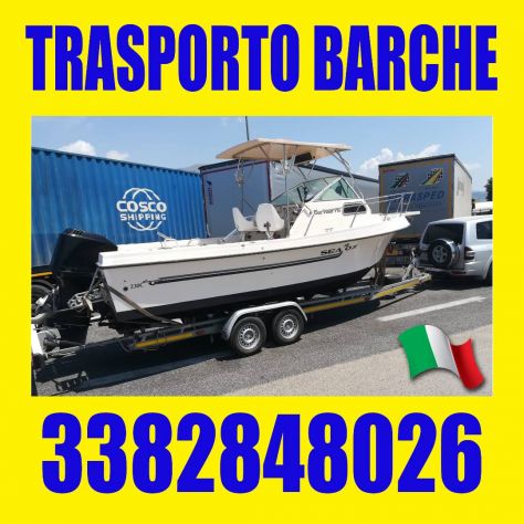 Trasporto barche e gommoni