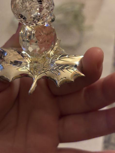 BELLISSIMO ORSETTO NUOVO IN CRISTALLO SWAROVSKI E ARGENTO SENZA DIFETTI - Foto 5