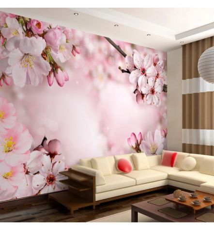 Fotomurale Adesivo Elegante Con I Fiori Rosa ARREDALACASA ????? (0)Review