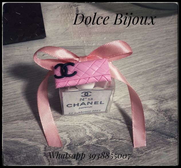 Bomboniere borse portachiavi .chanel. Artigianali - Foto 3