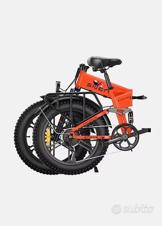 FAT BIKE ENGWE 250w 48v 13Ah ENGINE X NUOVO - Foto 2