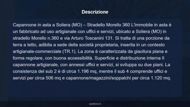 Immobile in asta di 1196 m² in vendita a Soliera - Foto 10