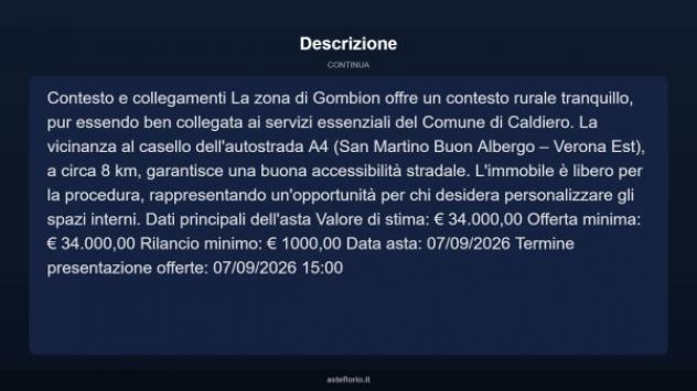 Immobile in asta di 132 m² in vendita a Caldiero - Foto 12