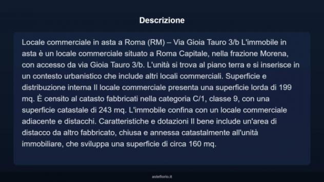 Immobile in asta di 199 m² in vendita a Roma - Foto 4