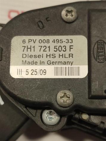 PEDALE ACCELERATORE VOLKSWAGEN Transporter T5 Serie 7H1721503F 6PV008495-33 (0309) - Foto 3