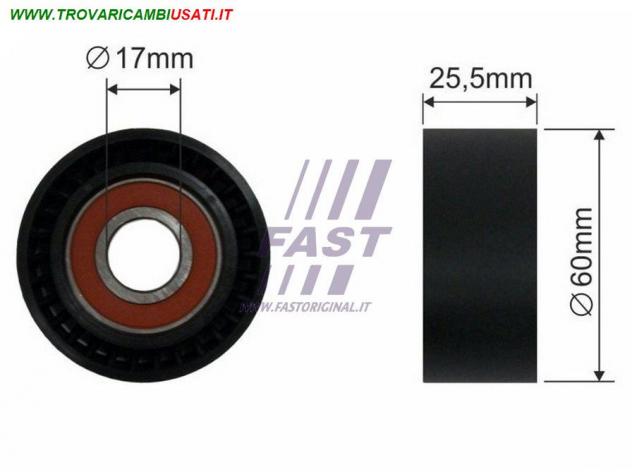 TENDICINGHIA MICRO-V FIAT DUCATO 02 RULLO 2.0 JTD FT44534