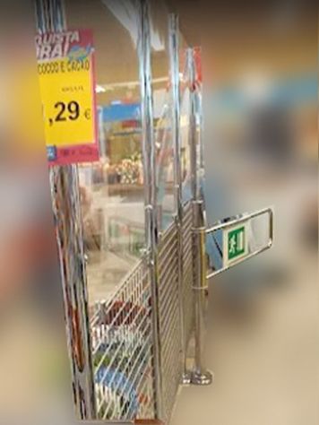 tornello per entrata supermercato usato - Foto 2