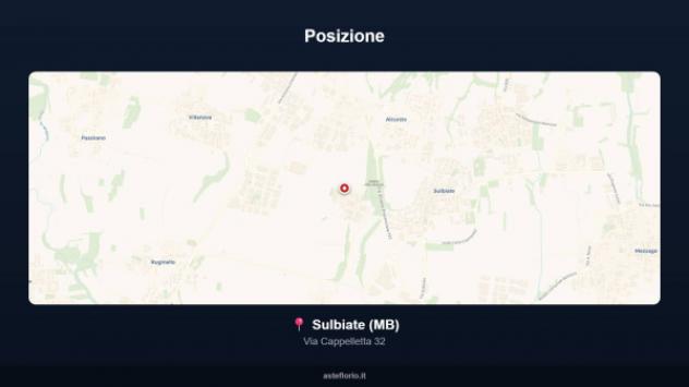 Immobile in asta di 20 m² in vendita a Sulbiate - Foto 4