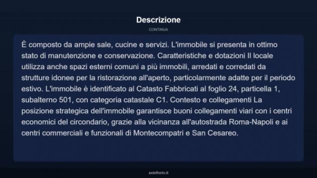 Immobile in asta di 750 m² in vendita a Monte Compatri - Foto 8