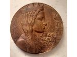 Medaglia Marinal Les 1984 Giovanna d'Arco in Bronzo