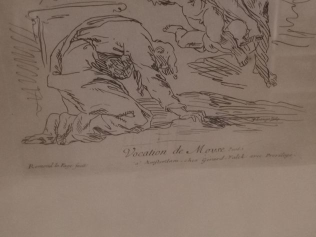 STAMPA CON CORNICE DI ANTIQUARIATO - Foto 3