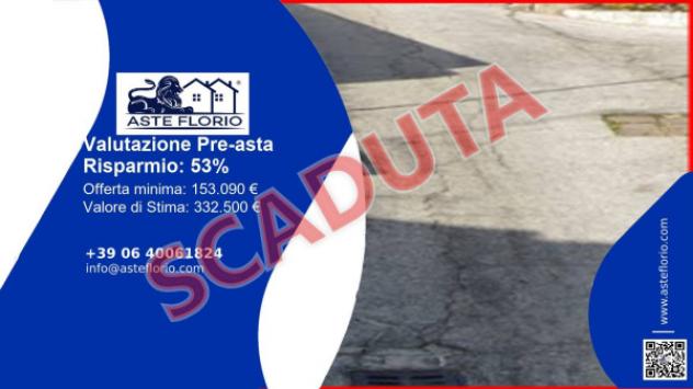 Immobile in asta di 382 m², box auto in vendita a Pescara