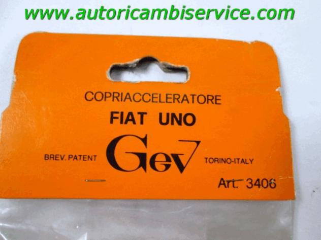 3406 GOMMINI RIVESTIMENTO COPRI PEDALE ACCELERATORE GEV FIAT UNO 1.0 BENZ 3P RICAMBIO NUOVO - Foto 2