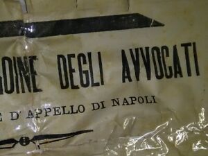 ANTICO MANIFESTO LUTTUOSO DEL 1921 DI NAPOLI - Foto 5