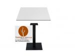 Tavoli Como Bar Pub Con Base Centrale in Ghisa con Piano HPL Interno Esterno