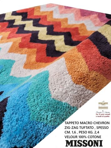 TAPPETO MISSONI RETTANGOLARE cm. 160 x 70 - Foto 8