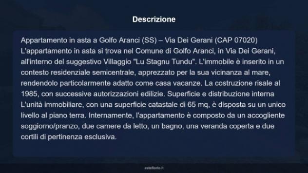 Immobile in asta di 65 m² in vendita a Golfo Aranci - Foto 11
