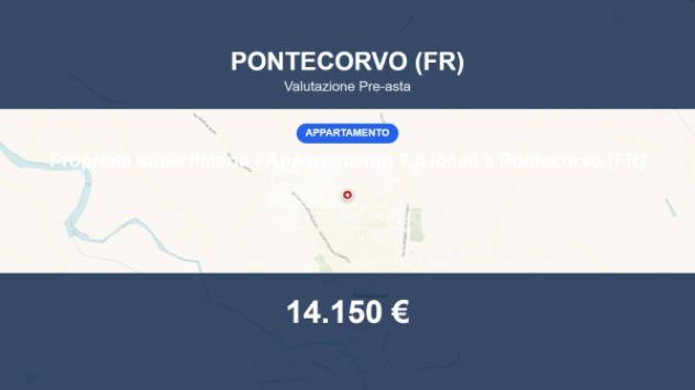 Immobile in asta di 105 m² con più di 5 locali in vendita a Pontecorvo