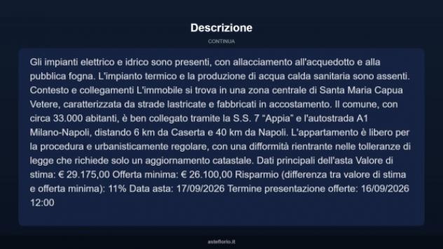 Immobile in asta di 47 m² in vendita a Santa Maria Capua Vetere - Foto 15