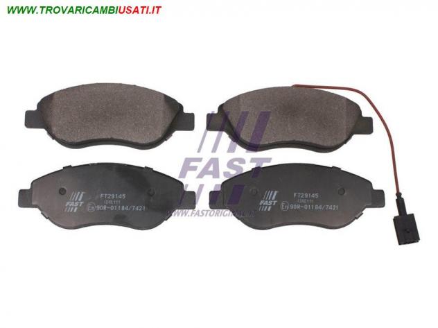 PASTIGLIE FRENO FIAT BRAVO 07 ANTERIORE SENSORE 1.9/2.0JTD FT29145 Meccanica  Impianto frenante  Freni  Pastiglie freni pos FIAT - BRAVO - 2007  2010,